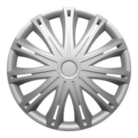 Automobilio ratų gaubtai (kalpokai) Spark, R15, 4vnt, sidabrinė