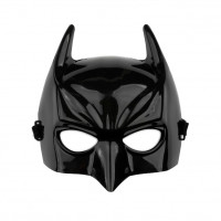 Helovino kaukė Betmenas, juoda 18x16,5 cm