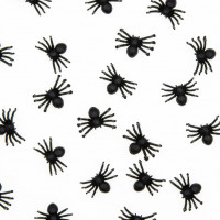 Helovino konfeti juodi vorai 10vnt.