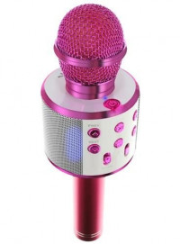 Karaokė mikrofonas, rožinė sp.