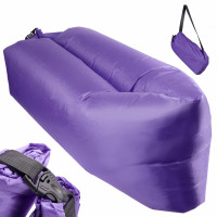 Lazy bag oro lova, violetinė sp., 230X70CM