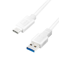 Logilink USB 3.2, USB-C kabelis, 1.5m. balta sp.