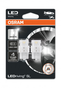 Osram baltos LED lemputės, P21/5W, 6000K, 7515DWP-02B
