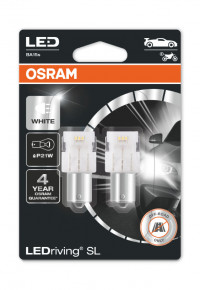 Osram baltos LED lemputės, P21W 6000K, 7506DWP-02B