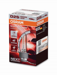 OSRAM D2S XENARC, Night breaker Laser +200% lemputė, 66140XNL