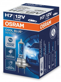 Osram lemputė H7 12V 55W PX26d Cool Blue INTENSE, 1vnt, 64210CBN