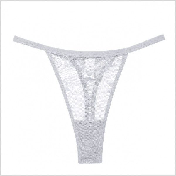 Seksualios kelnaitės, pasiūtos iš nėrinių, S dydis, balta spalva